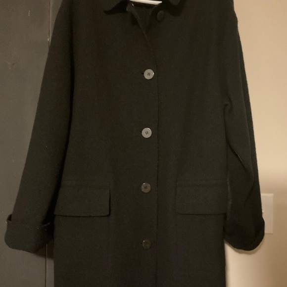 HILARY RADLEY two in one coat…black size 6. made in Canada - Picture 2 of 5